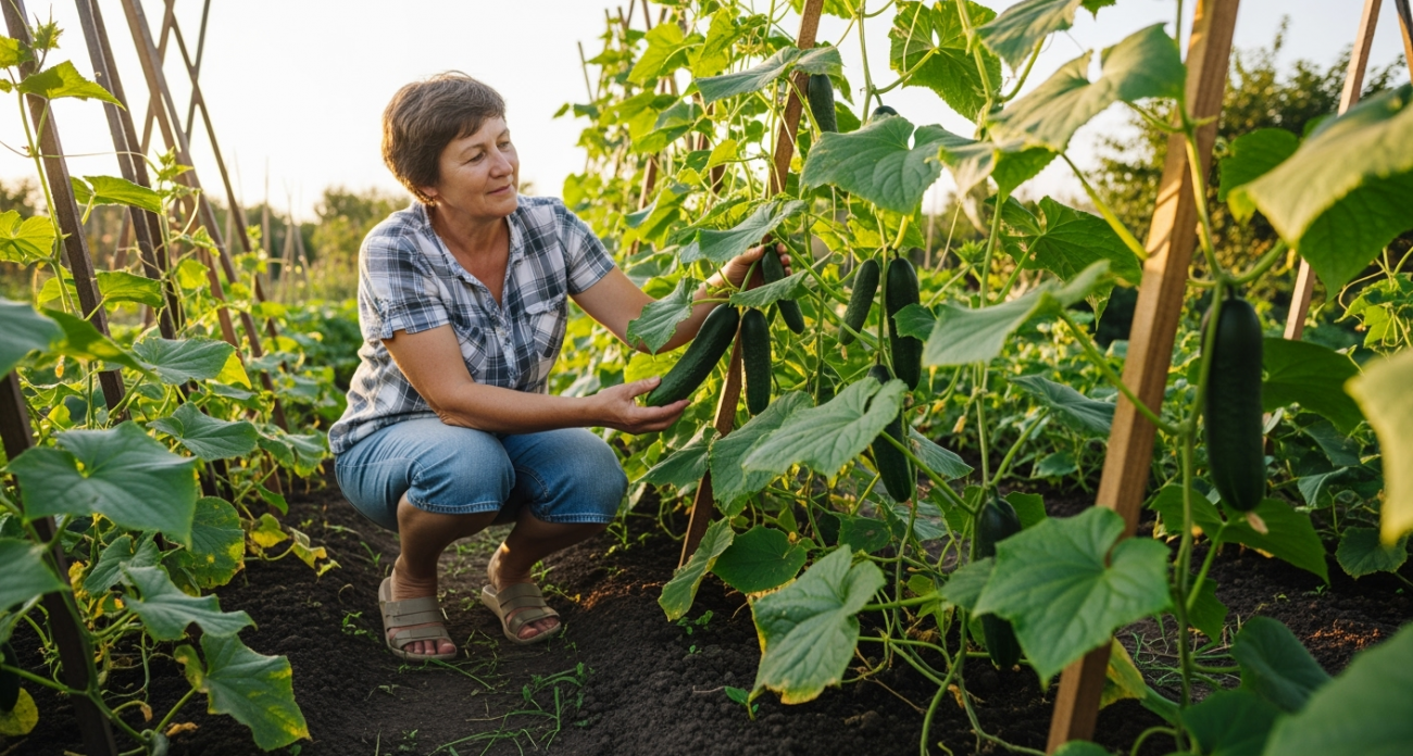 Огурцы обожают эту подкормку в конце августа: не зола и не коровяк, а секрет богатого урожая без желтых листьев