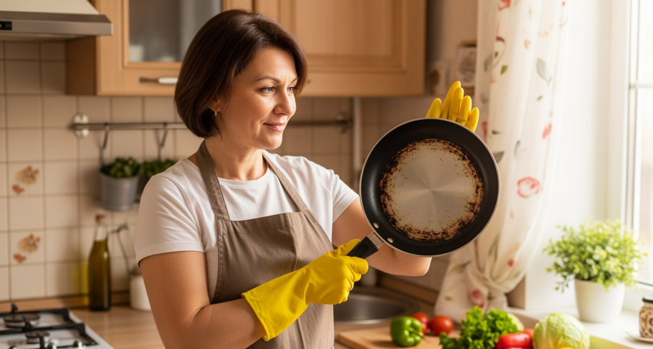 Сковорода как новая: секретное оружие против жира и нагара уже лежит в вашем холодильнике
