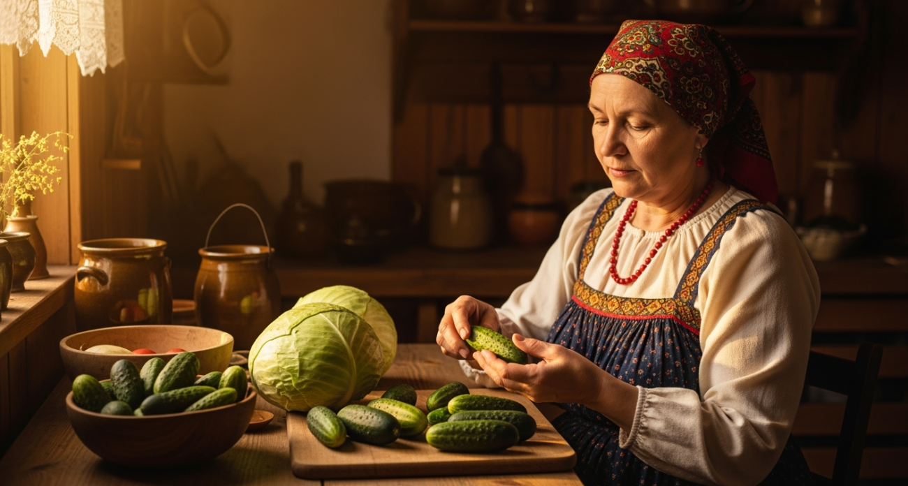 Бабушкин секрет, который знали только избранные: как наши предки выращивали свежие огурцы к царскому столу на Новый год