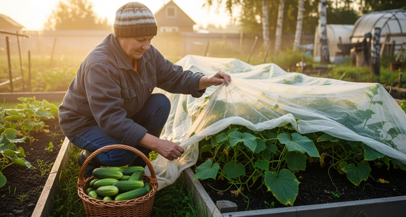 Огородники скрывают тайный рецепт: всего один стакан этого на ведро воды - и огурцы растут как в теплице, даже когда ночью холодно