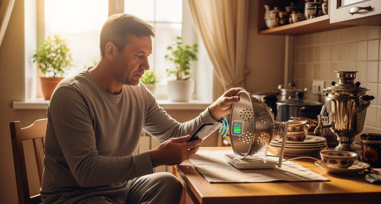 IT-эксперты скрывают: один предмет с кухни усиливает Wi-Fi на 200% — проверьте у себя дома