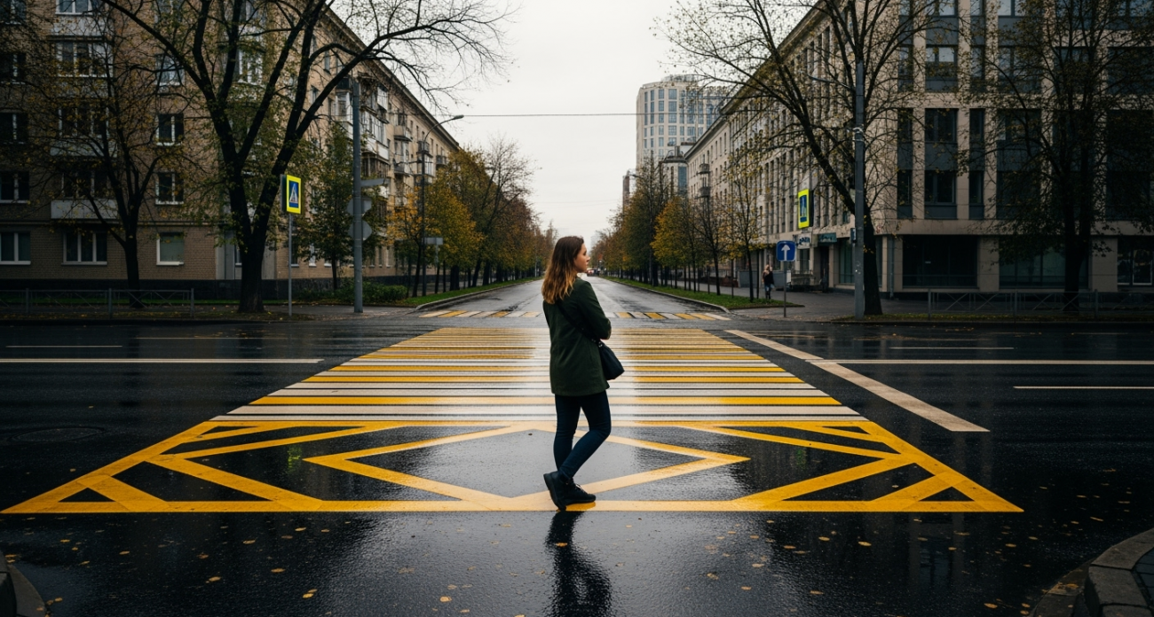 Зигзаги на дорогах: что скрывают новые линии перед переходами и почему водители в панике