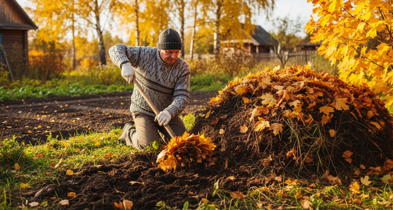Садоводы скрывают этот способ: как превратить опавшие листья в чёрное золото за 8 месяцев