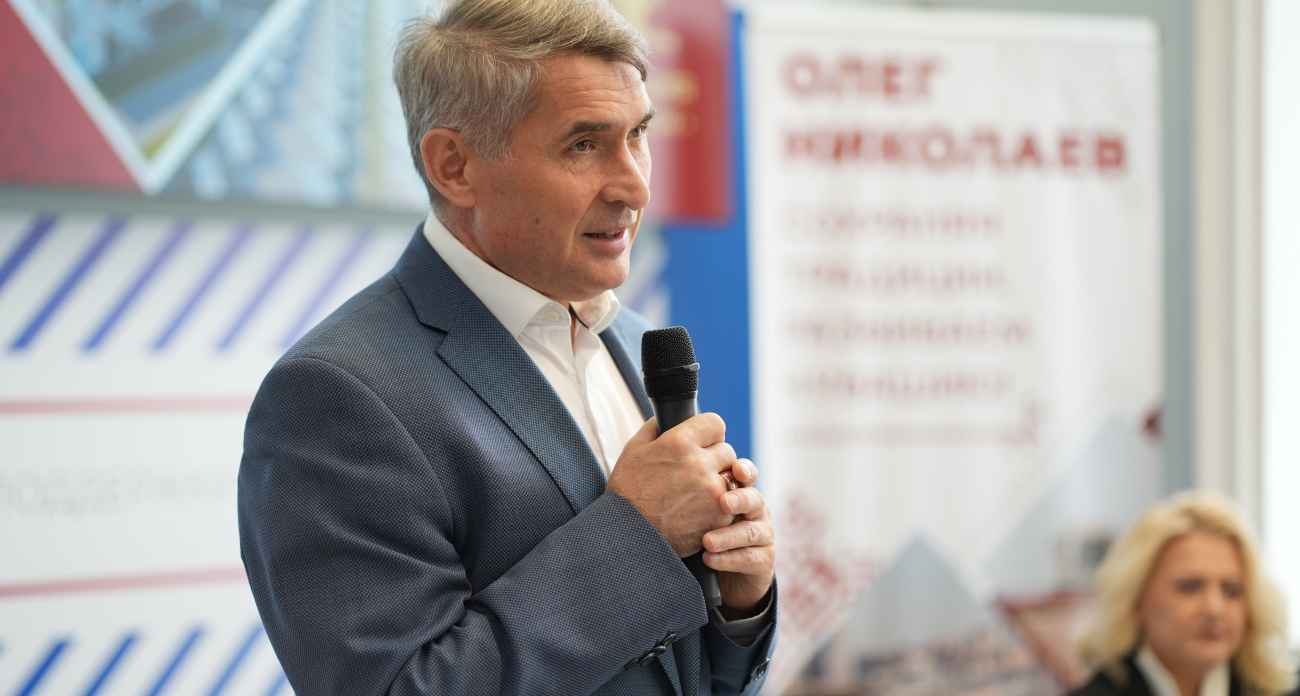 Опрос жителей Чувашии показал, что Олег Николаев получит на выборах 72,2%