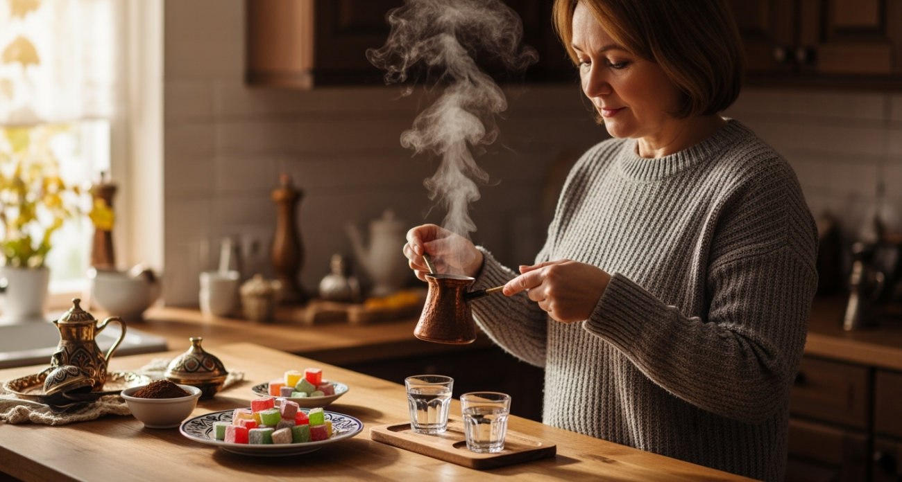 Почему турки никогда не пьют кофе без этих двух вещей: древняя традиция раскрывает тайну