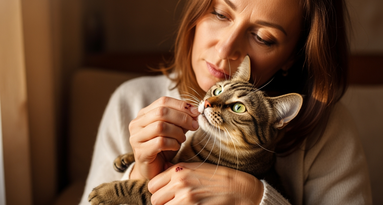 Ветеринары скрывали правду: что на самом деле означают укусы вашей кошки