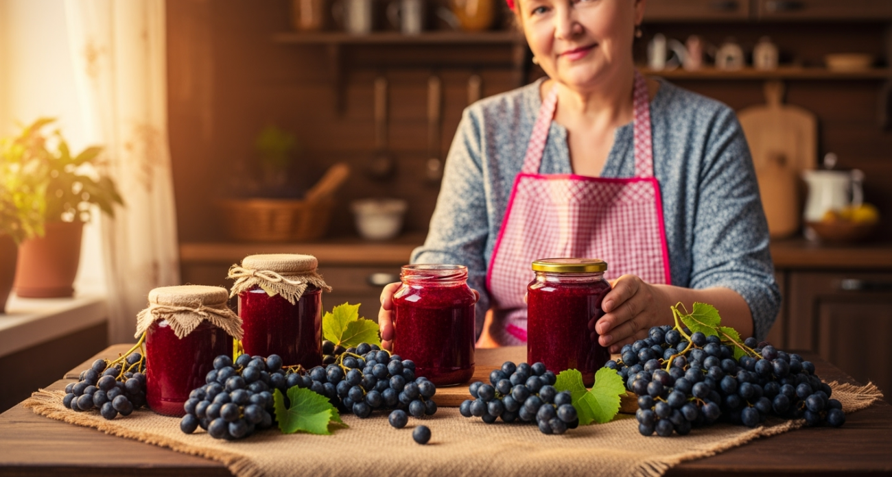 Секрет виноградных листьев при варке: этот южный приём превращает обычное варенье в изысканный деликатес