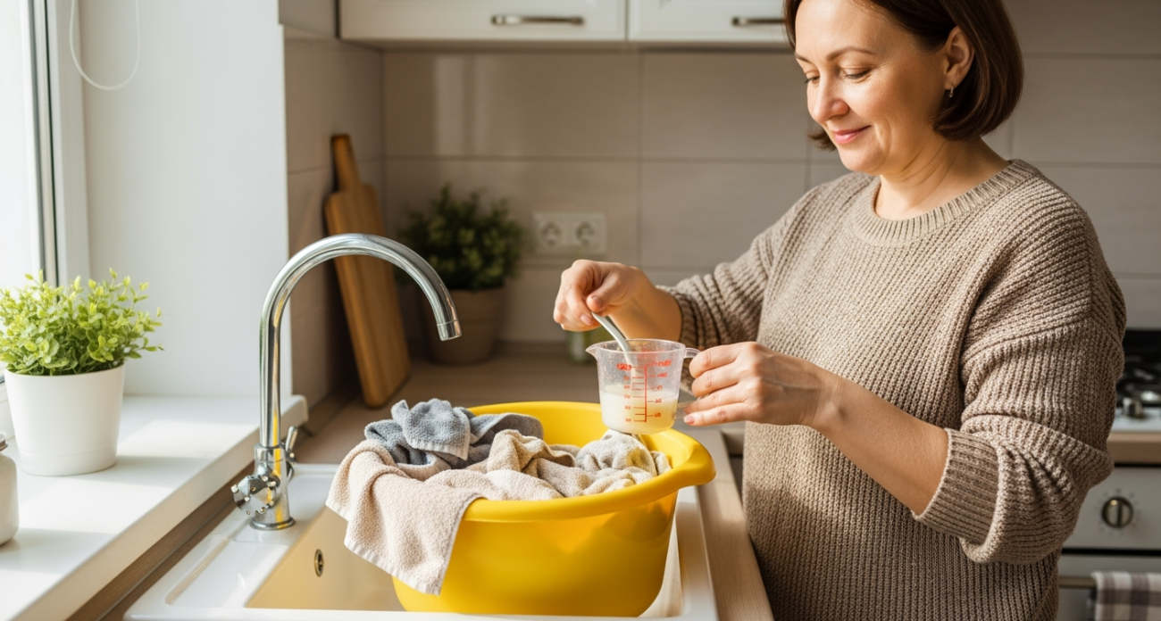 Хозяйки скрывают этот трюк с борной кислотой: 2 ложки творят чудеса с застиранными полотенцами