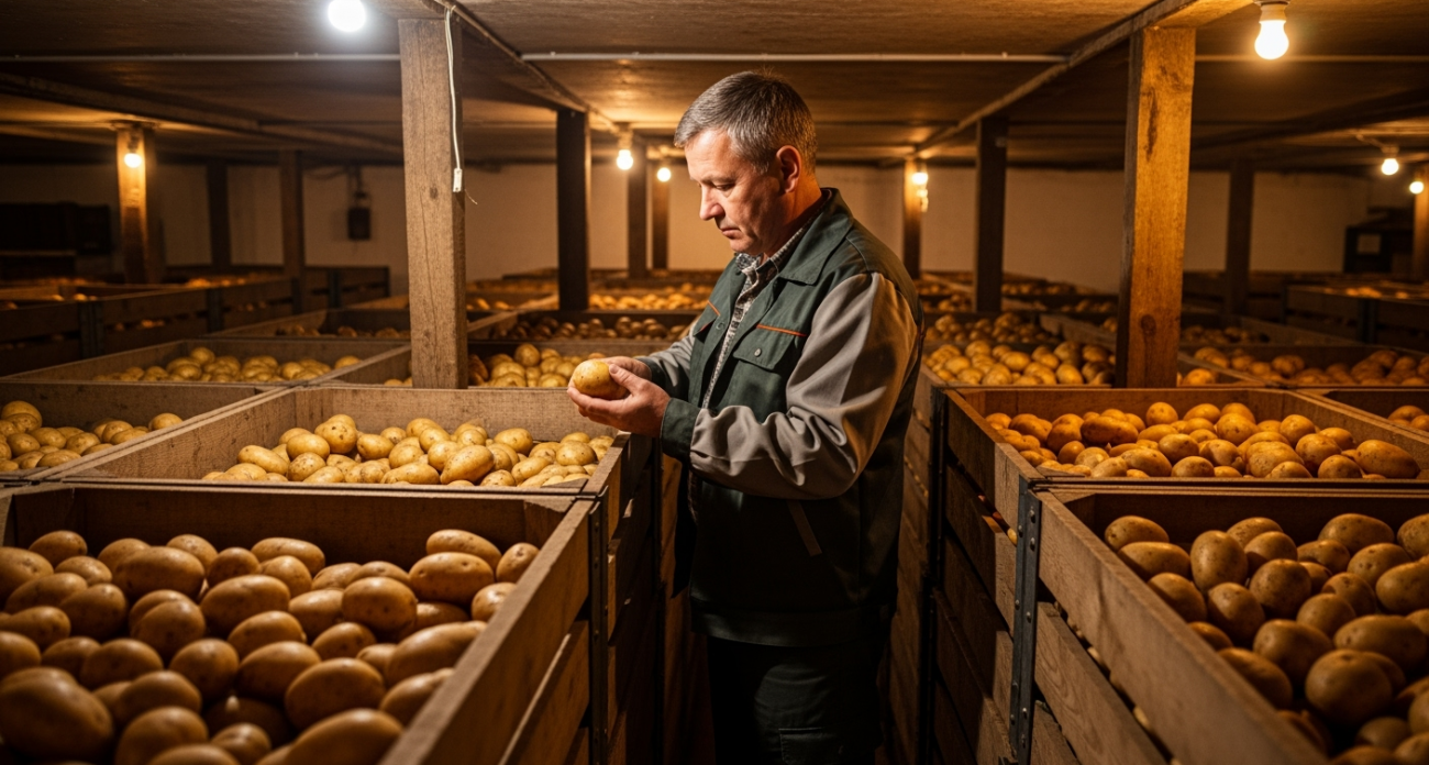 Секрет агрономов, который превращает обычный погреб в идеальное хранилище: ваш картофель останется свежим до мая