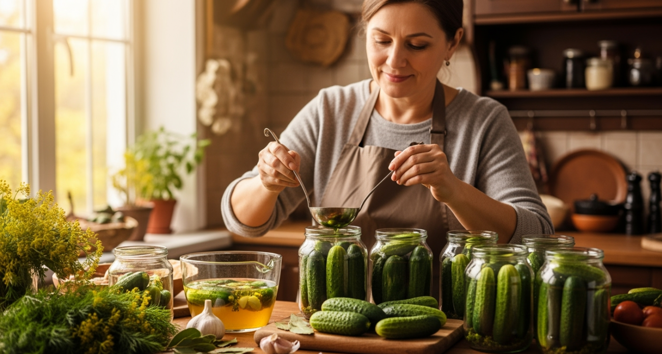Бабушкин секрет маринованных огурцов, который превращает обычную закуску в семейную реликвию
