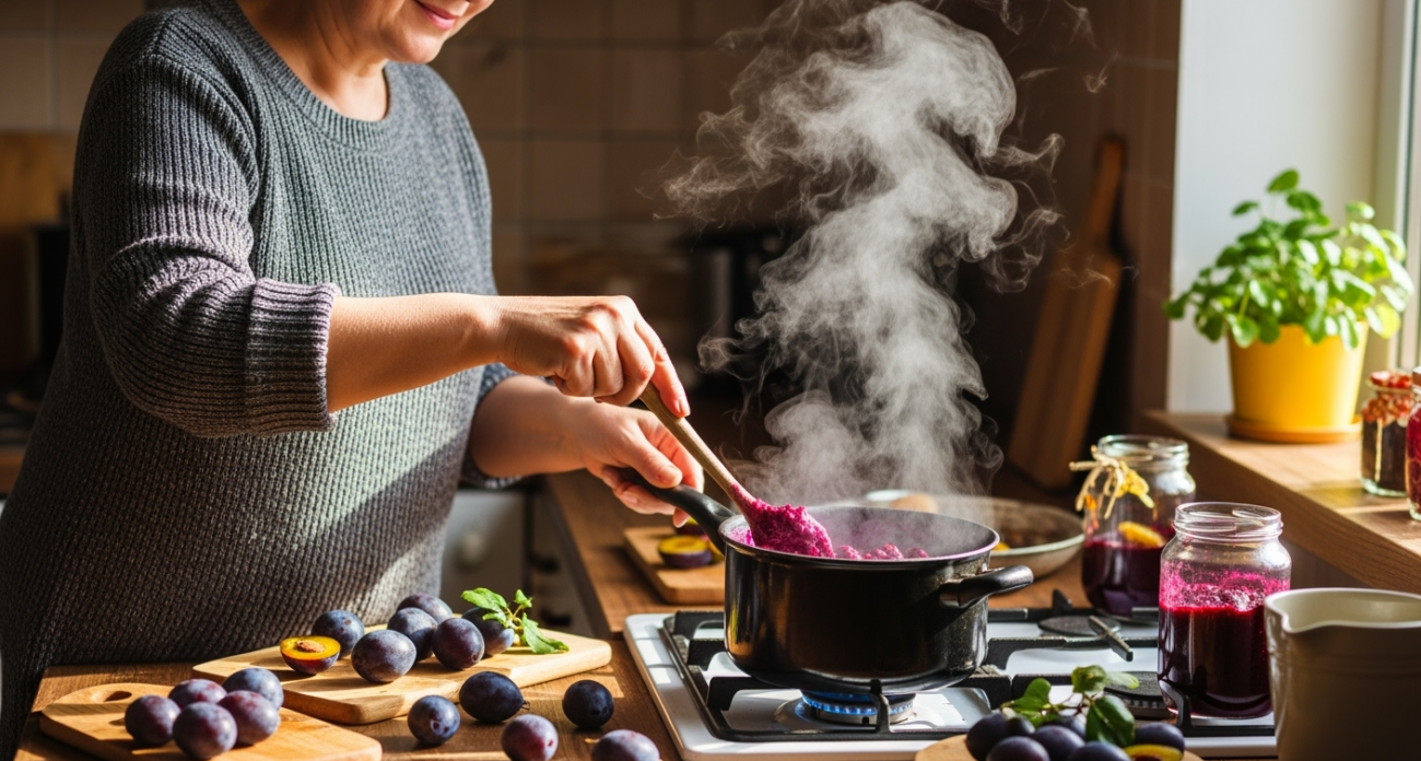 Сливовое варенье за час: древний рецепт из 3 ингредиентов, который экономит семейный бюджет в 4 раза