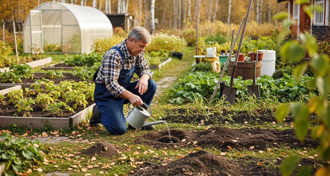 Селёдочный рассол творит чудеса: дачники раскрыли тайный способ навсегда изгнать кротов с участка