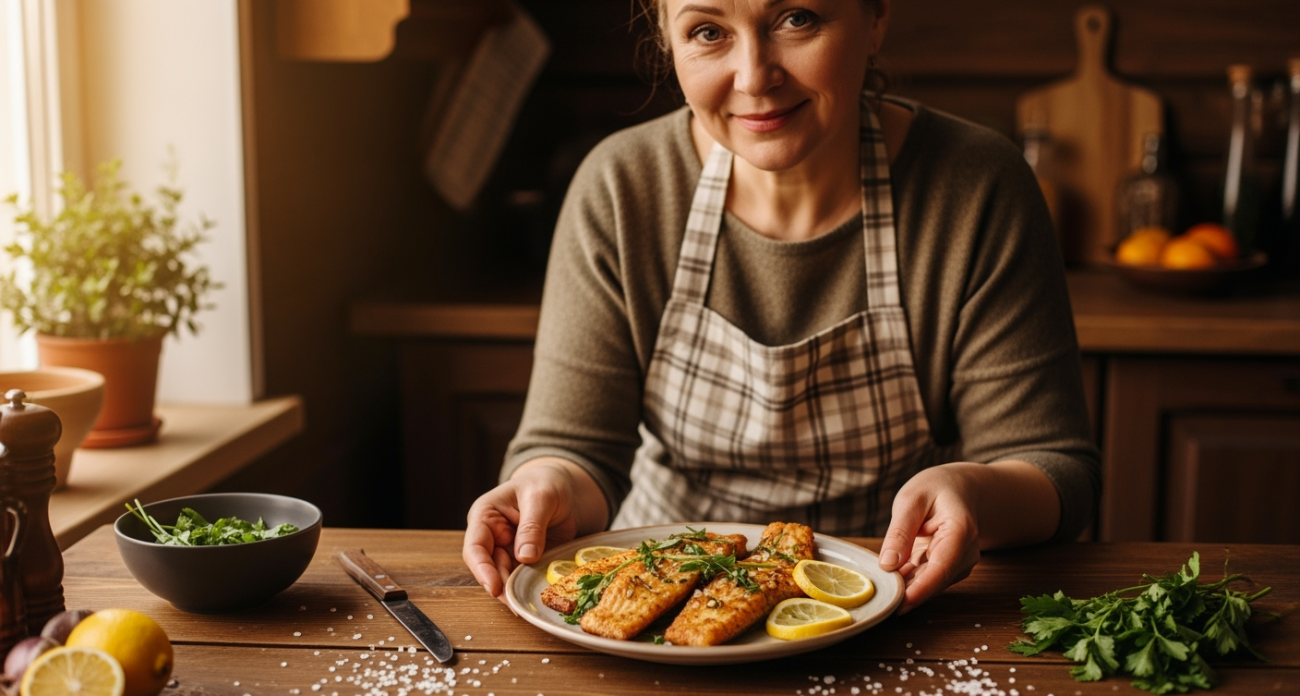 Дижонская горчица превращает дешевый минтай в ресторанное блюдо — секрет, который скрывают повара