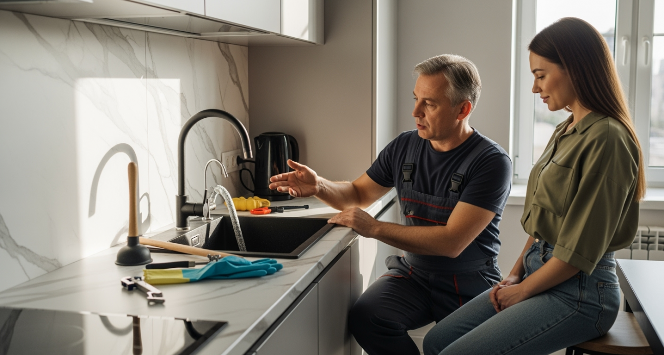 Сантехник с 15-летним стажем раскрыл секрет: два продукта с кухни растворят любой засор за 20 минут