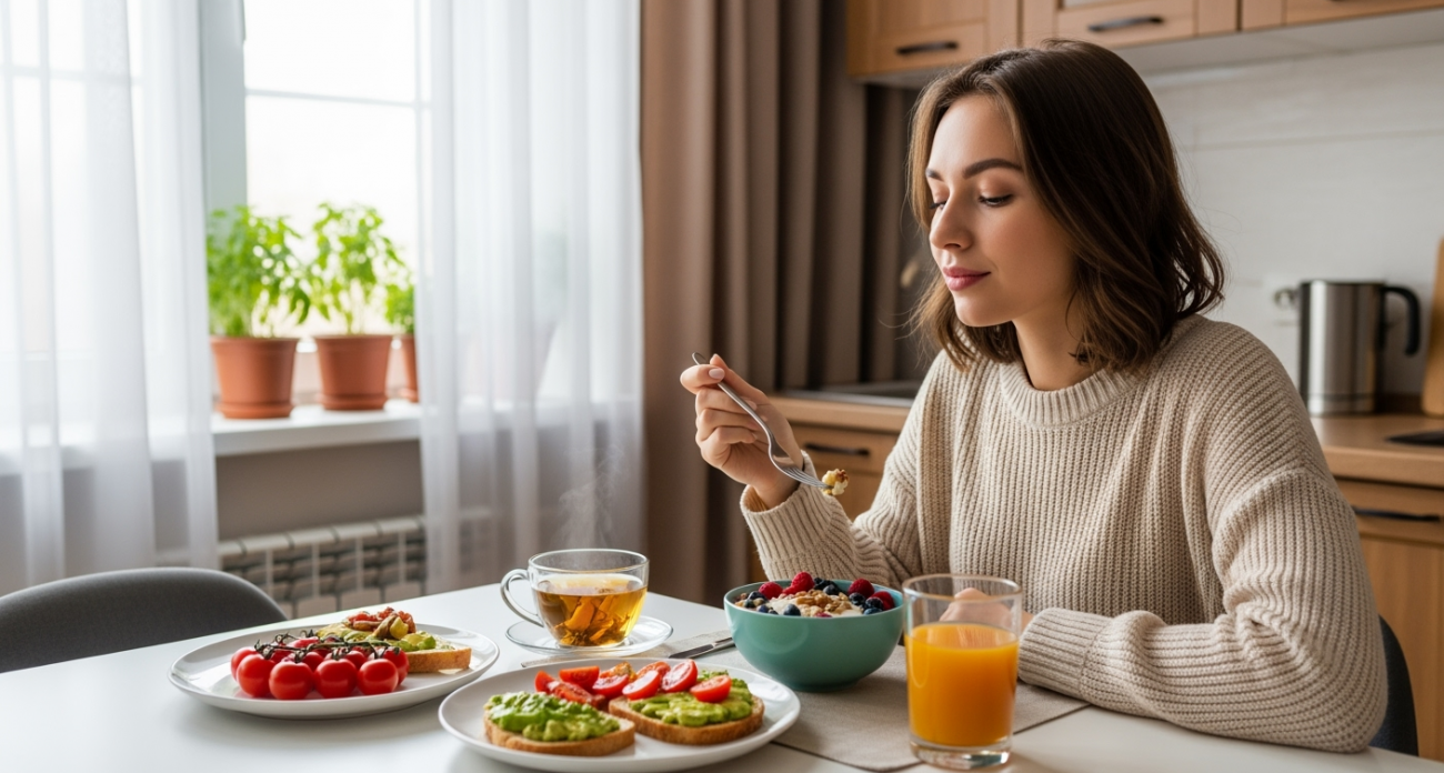 Первый час после пробуждения: что происходит с телом, если съесть правильные продукты