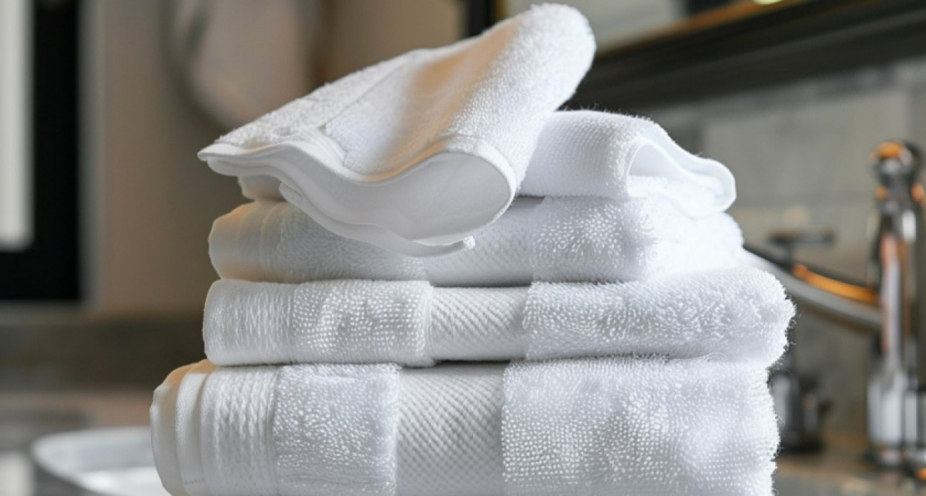 Прачка элитного отеля раскрыла секрет: два простых ингредиента превращают старые полотенца в роскошно мягкие