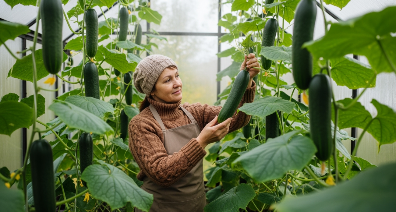 Огурцы накапливают на 20% больше сахаров при ночных заморозках: биохимический секрет, который садоводы скрывают от соседей