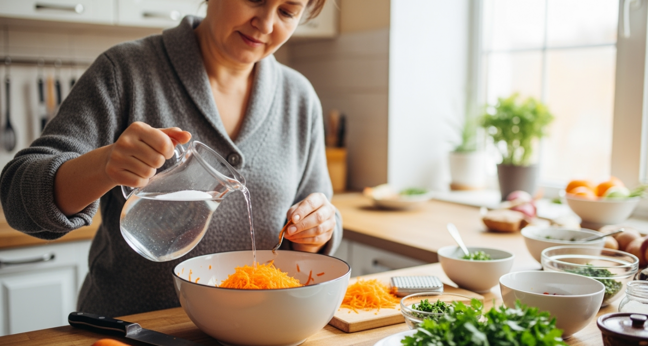 Один секретный шаг с соленой водой превращает обычную морковь в деликатес, который затмевает корейскую