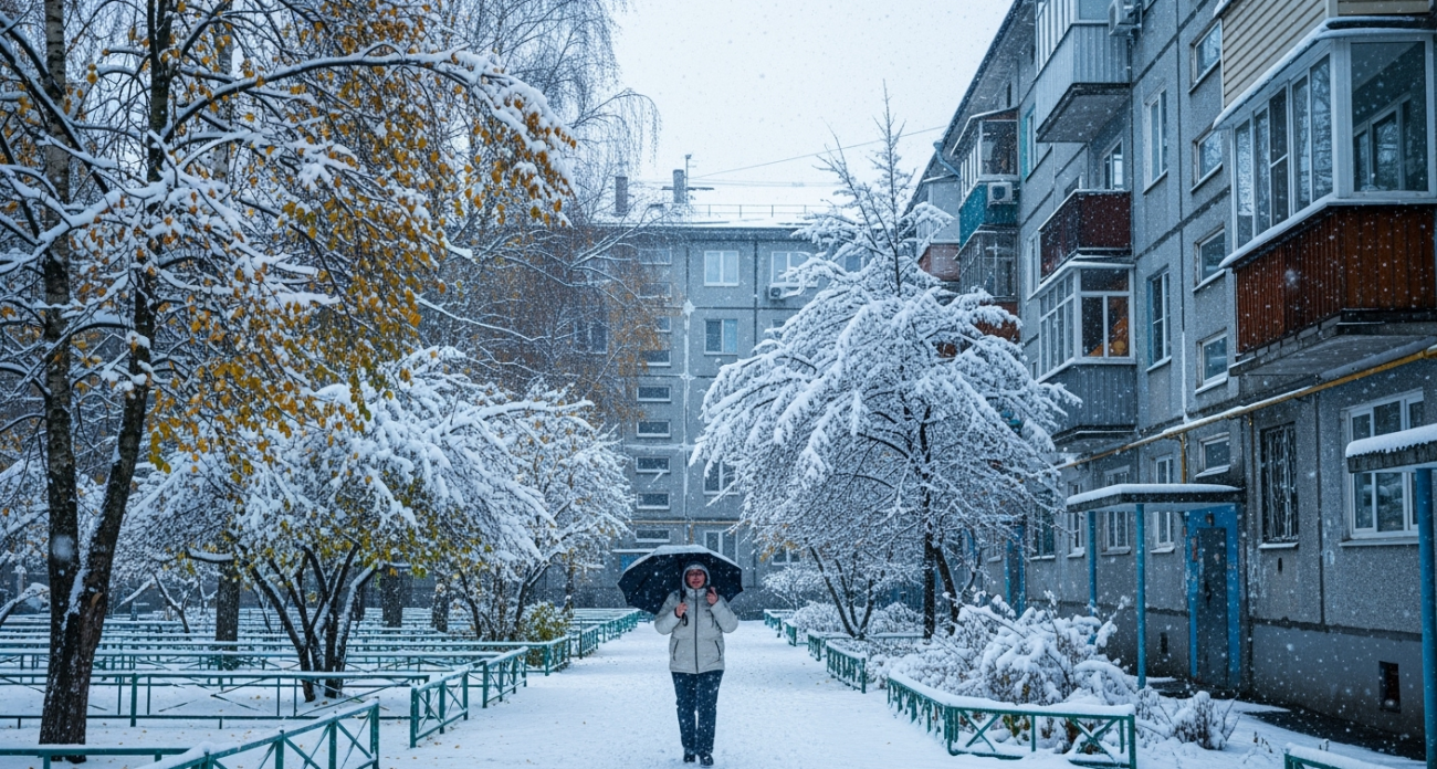 Первый раз за 250 лет: какие регионы России накроет аномальным октябрьским снегом