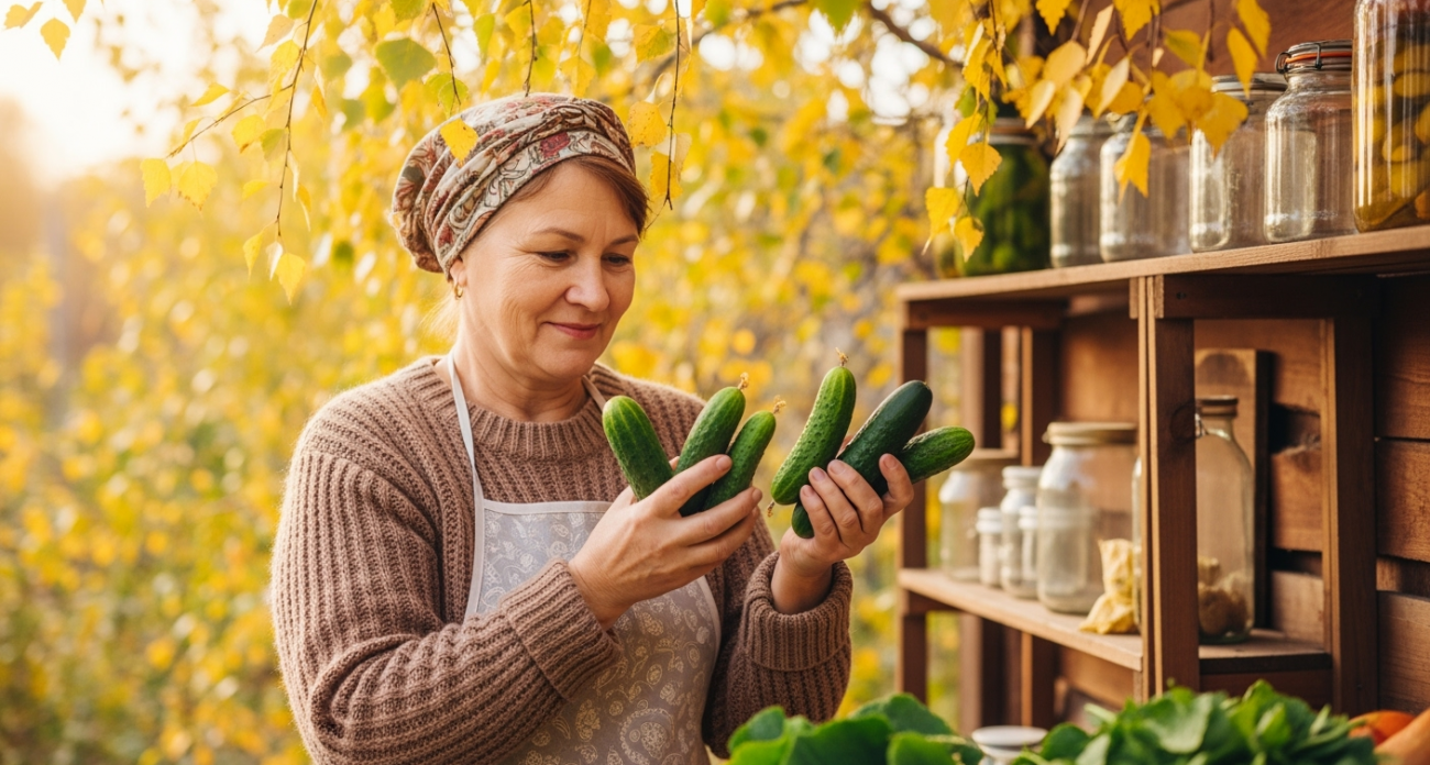 Бабушкин секрет с крапивой: огурцы остаются как с грядки даже в январе