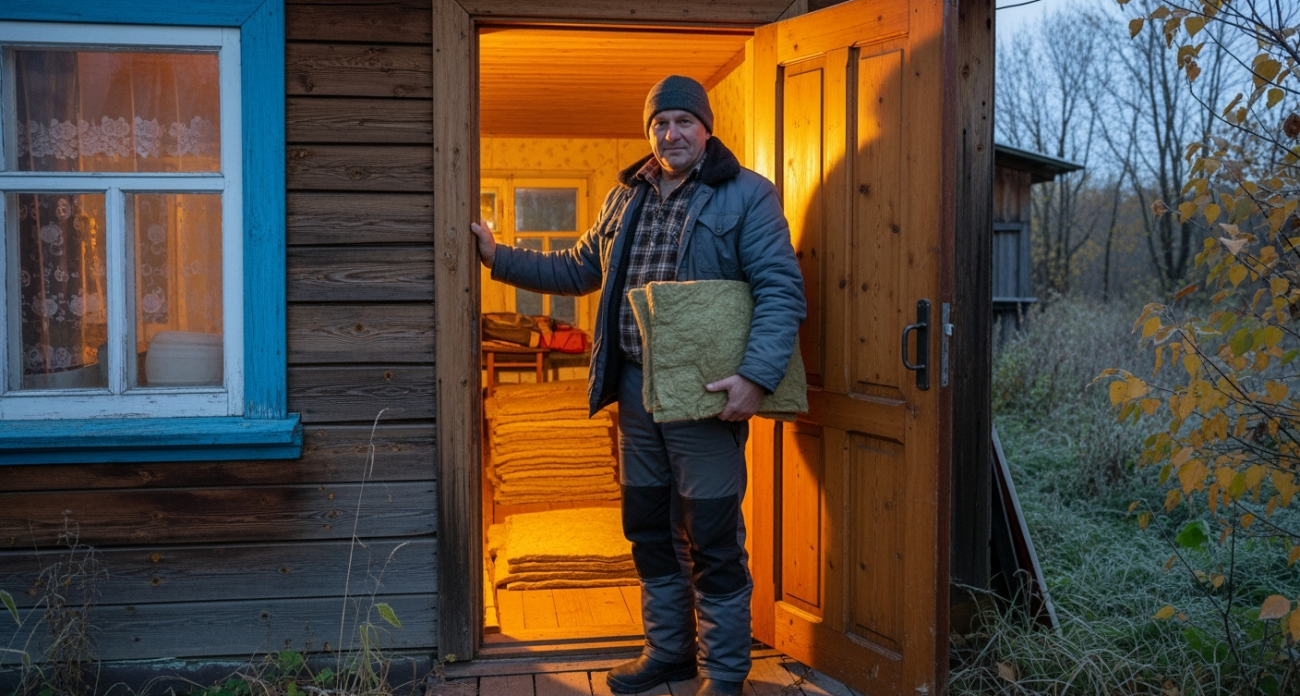 Засыпал дом снегом по совету деда - температура поднялась на 5 градусов, а соседи считают меня сумасшедшим