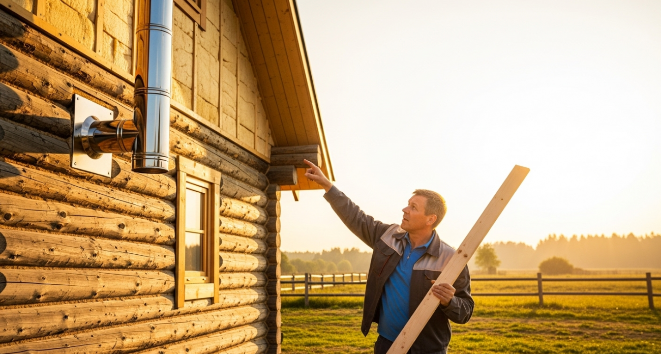Прораб сказал: "Только глупые люди кладут дерево на рубероид" — вот что он имел в виду