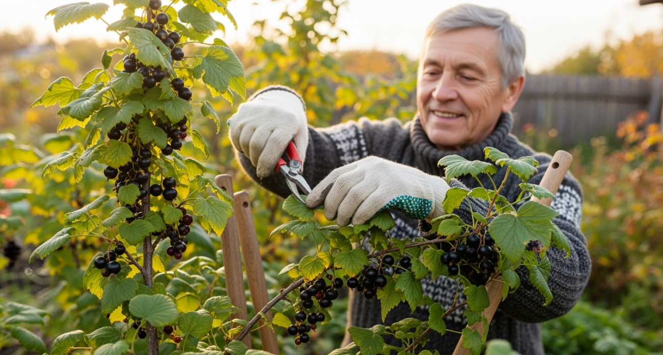 Смородина в сентябре: три важные процедуры для богатого урожая в следующем сезоне