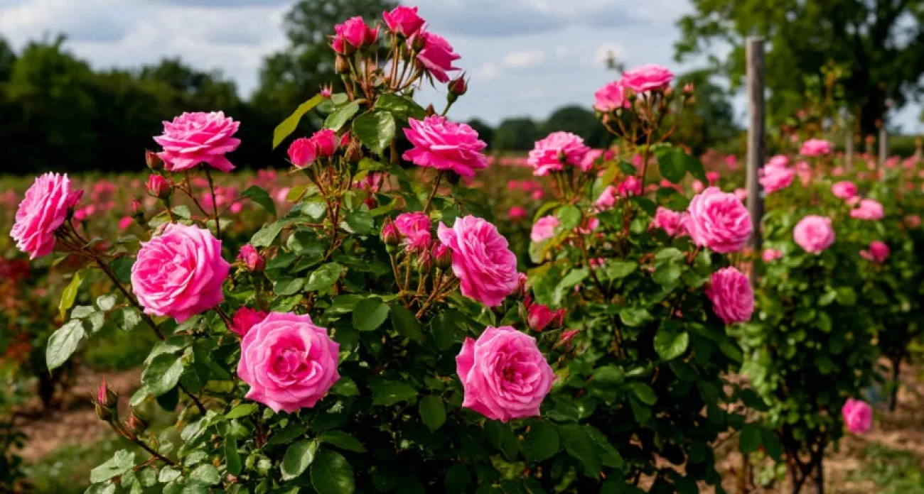 Нарезал 60 черенков роз после обрезки. Один метод дал 53 розы, остальные — ноль.