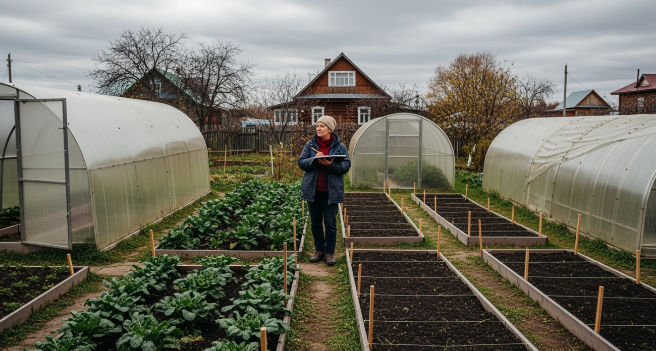 Стратегия для умного огорода: как распланировать грядки в октябре и забыть о весенней суматохе