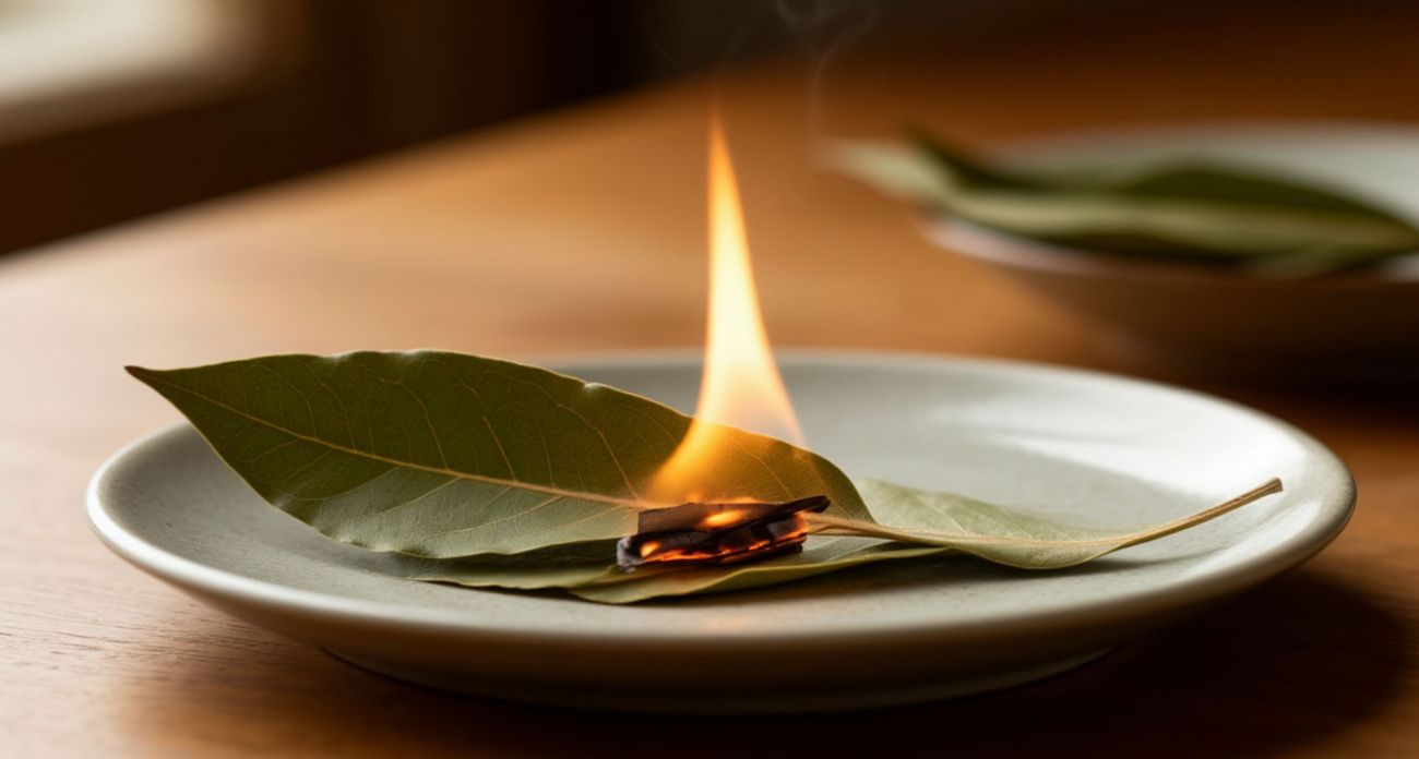 Просто зажигаю лавровый лист у себя в жилище - лишь единицы знают, зачем это нужно сделать.