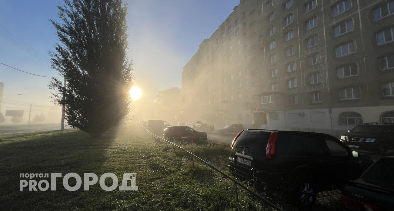 В Чувашии объявлен желтый уровень опасности из-за сильного тумана