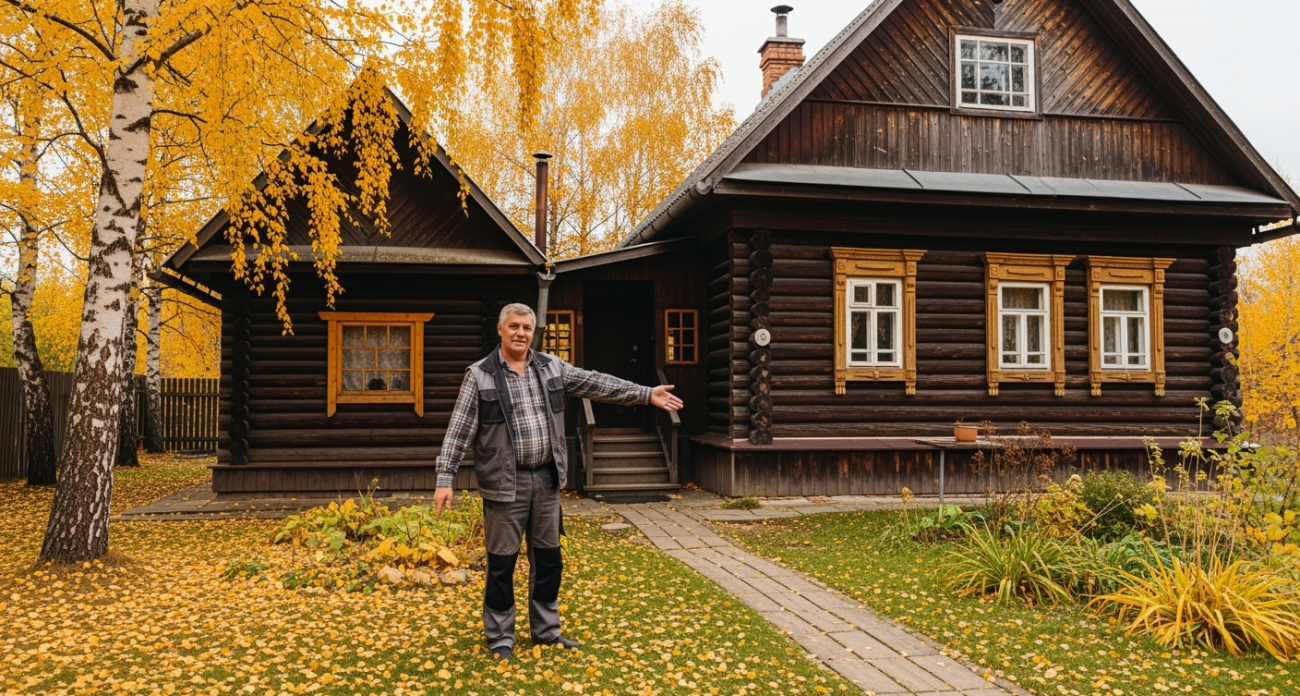 Мужчина закопал пластиковый куб у дома - соседи не верили, пока не узнали, что он не откачивал его 5 лет