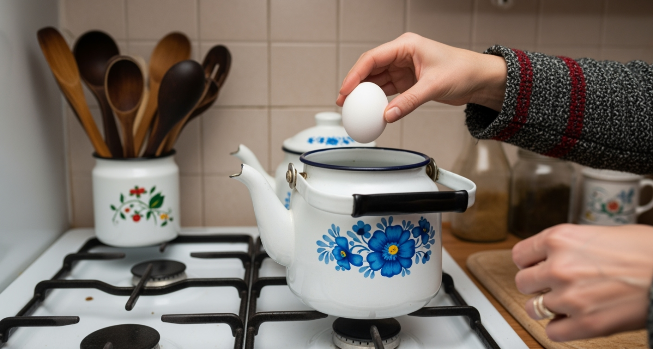 Высоцкая раскрыла секрет: что она выбрасывала годами, а теперь чистит чайник до блеска без химии