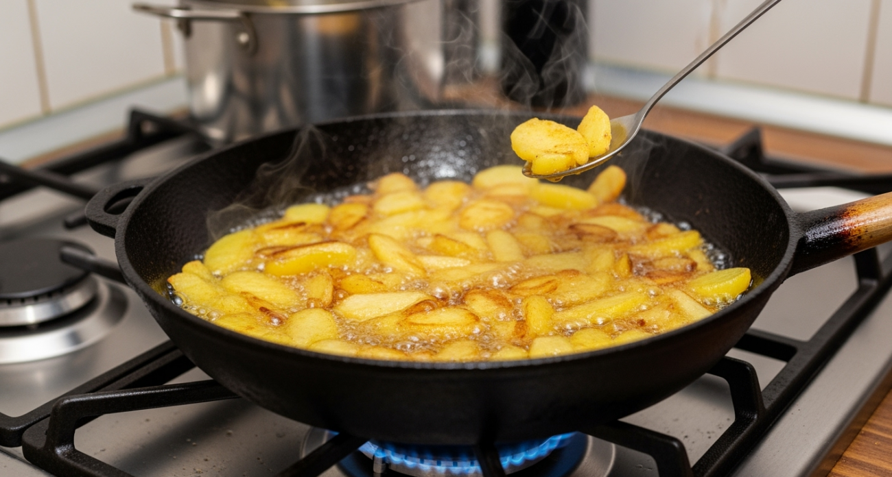Вот почему картошка прилипает к сковороде: 3 ошибки, которые совершают даже опытные хозяйки