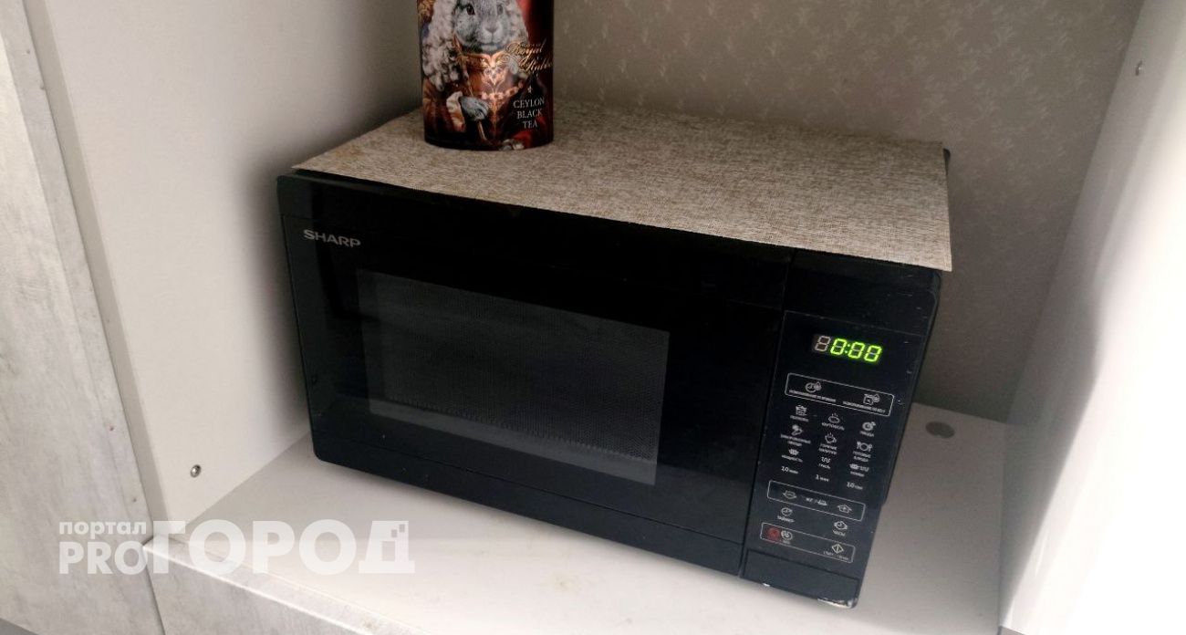 Новочебоксарка отправила мошенникам деньги, положив их в микроволновку