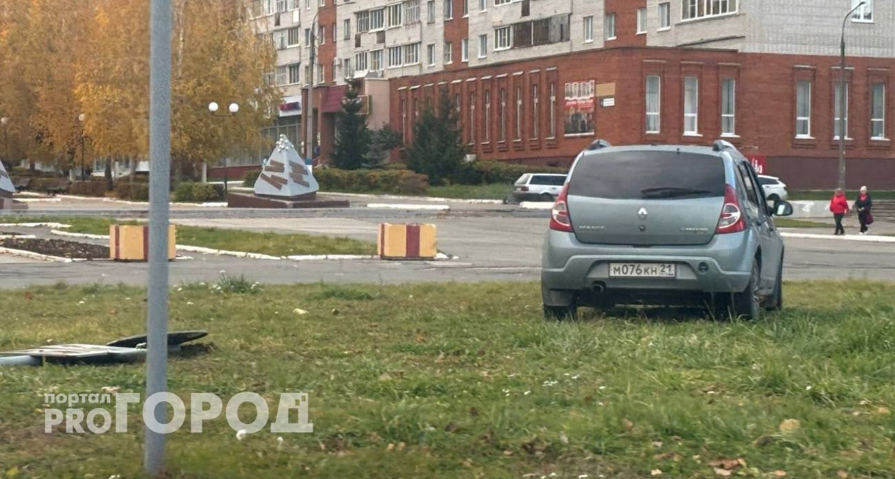 В Новочебоксарске водителю стало плохо за рулем: он вылетел с дороги