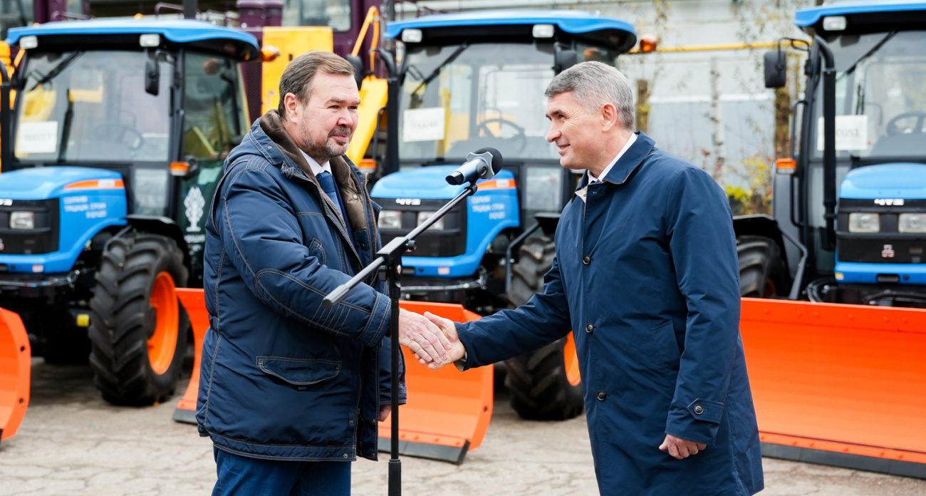 Чувашия закупила 23 трактора для муниципалитетов за 92 миллиона рублей