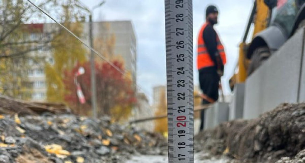 В Новочебоксарске завершают ремонт тротуаров, но в сроки не укладываются