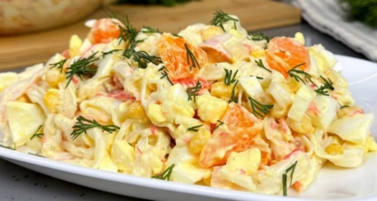 Устала от Оливье: салат Наслаждение без майонеза покорил новогодние столы россиян