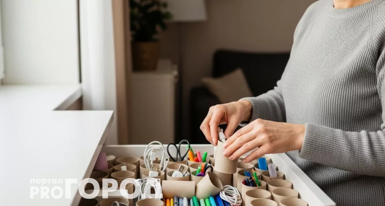 Втулки от туалетной бумаги теперь складываю в отдельную коробку: нашла им применение получше любых магазинных органайзеров