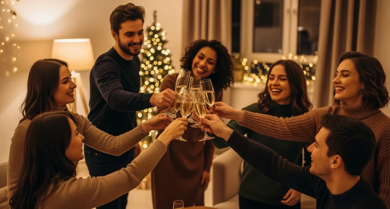 Новогодний образ 2026: какие оттенки выбрать в год Огненной Лошади