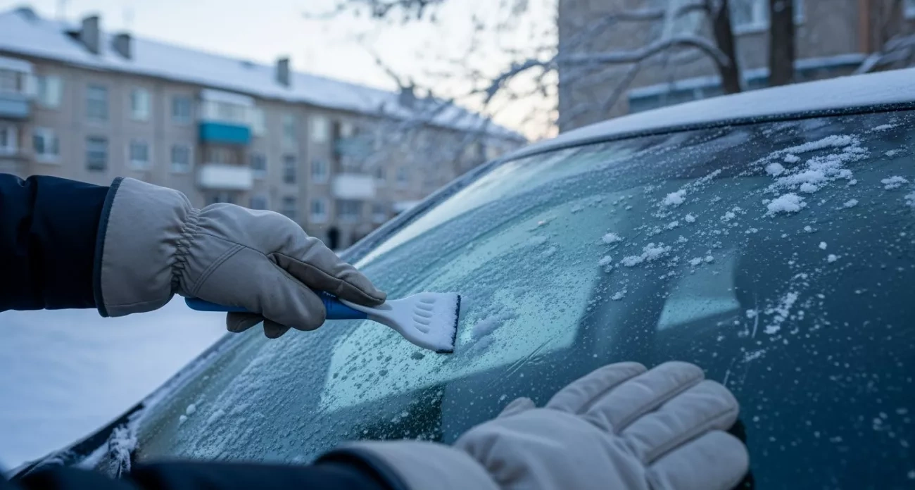 Лобовое стекло очищается за полминуты: секрет, который не хотят раскрывать мастера