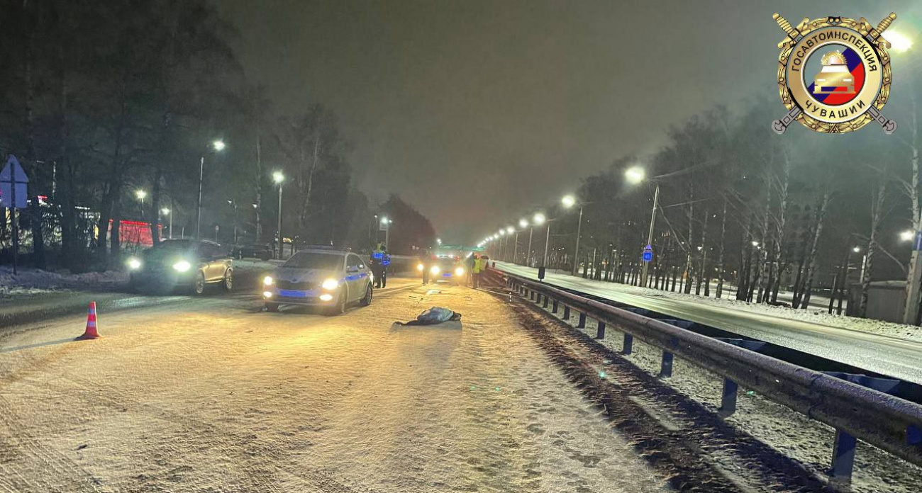 Молодой водитель насмерть сбил пешехода на Марпосадском шоссе