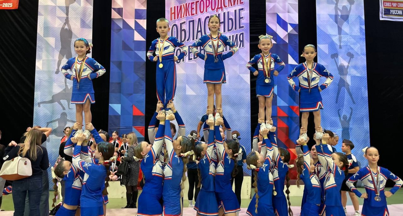 Новочебоксарские чирлидерши отличились на соревнованиях в Нижнем Новгороде