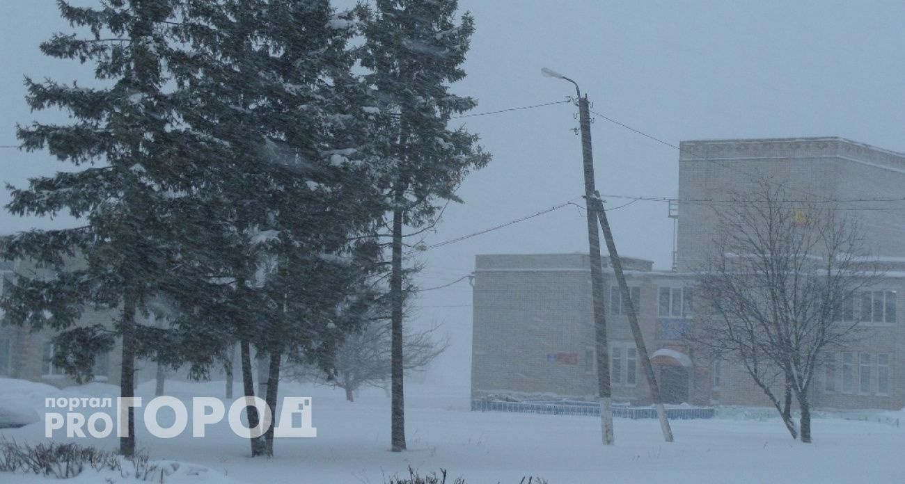 В Чувашии 23 декабря ожидается снегопад и метель