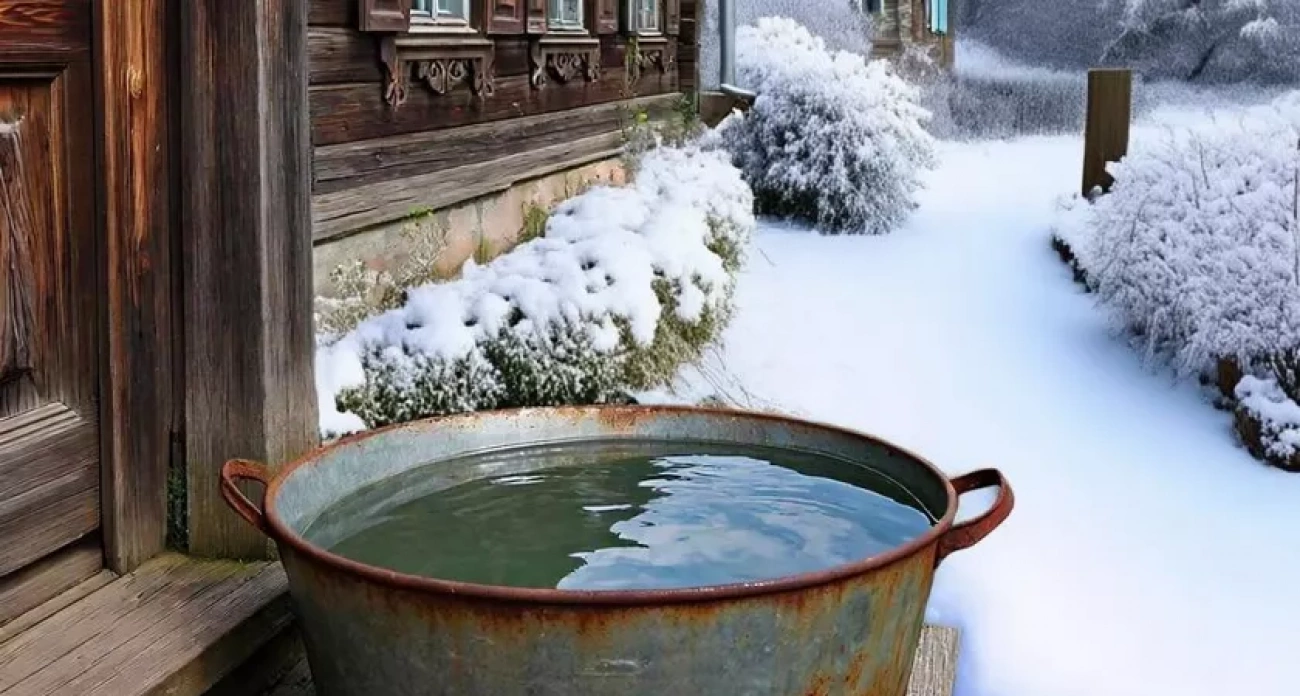 Зачем в деревнях оставляют ведро с водой на входе: разобрался в причине и теперь понимаю смысл