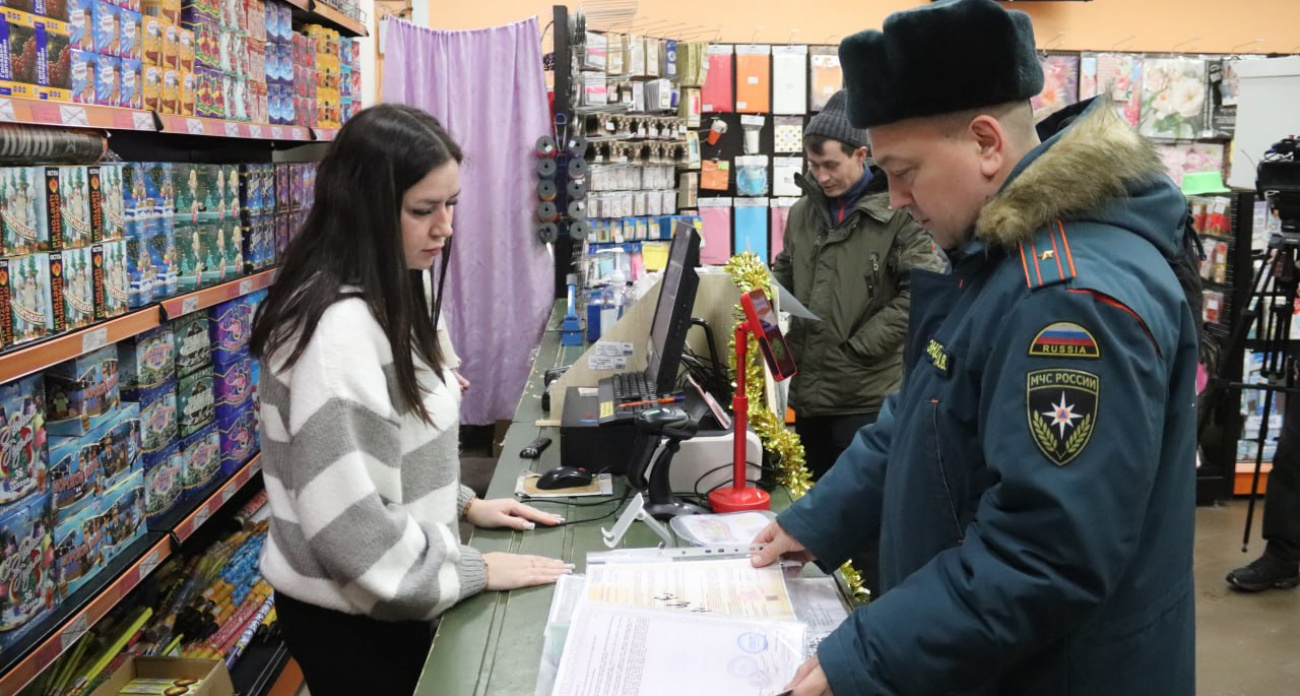 В Новочебоксарске прошли рейды на продавцов пиротехники 