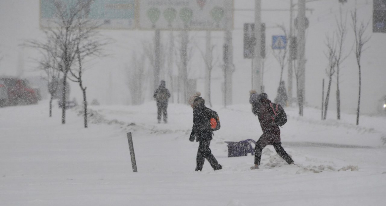 Циклон "Анна" принесет в Чебоксары сильный снегопад и метель