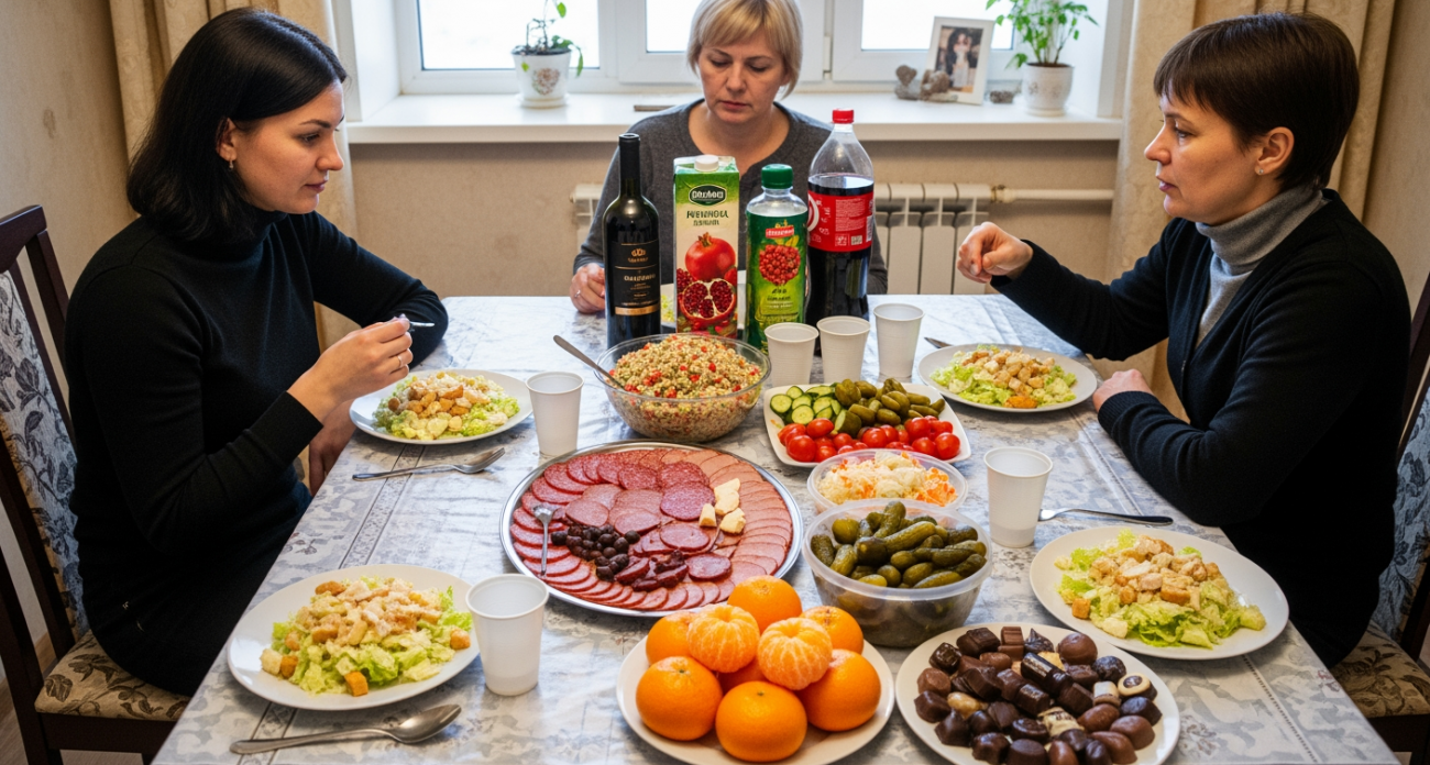 Новогодний стол без вреда для фигуры: 8 лайфхаков от профессионального диетолога