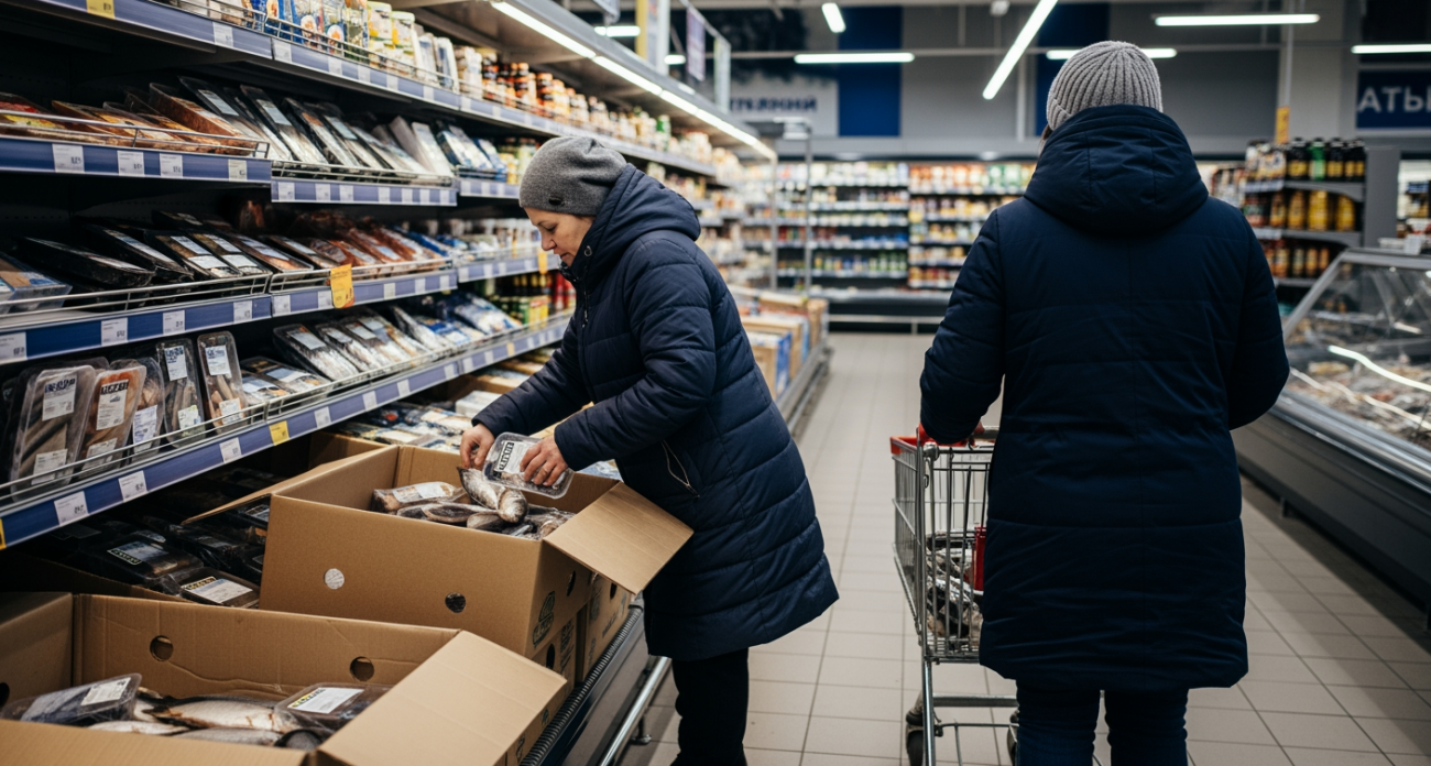 Купил селедку в супермаркете якобы для салата - развернул дома и офигел от качества